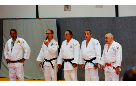 La cérémonie de remise des ceintures a cloturé la saison du SCN Judo